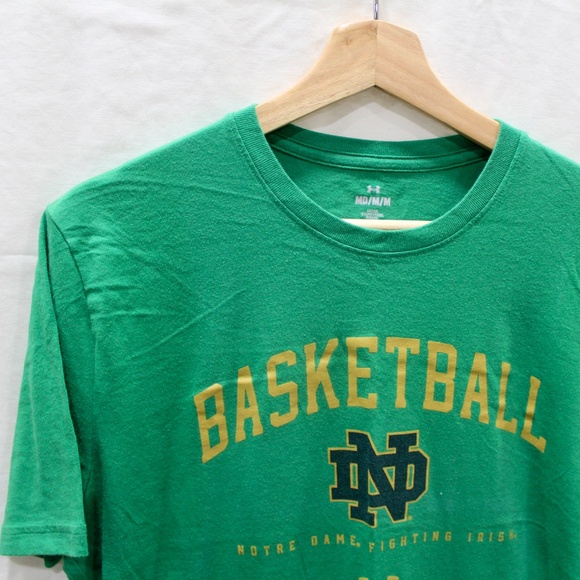 Notre Dame Basketball T-shirt - Green / Medium - Picture 4 of 6